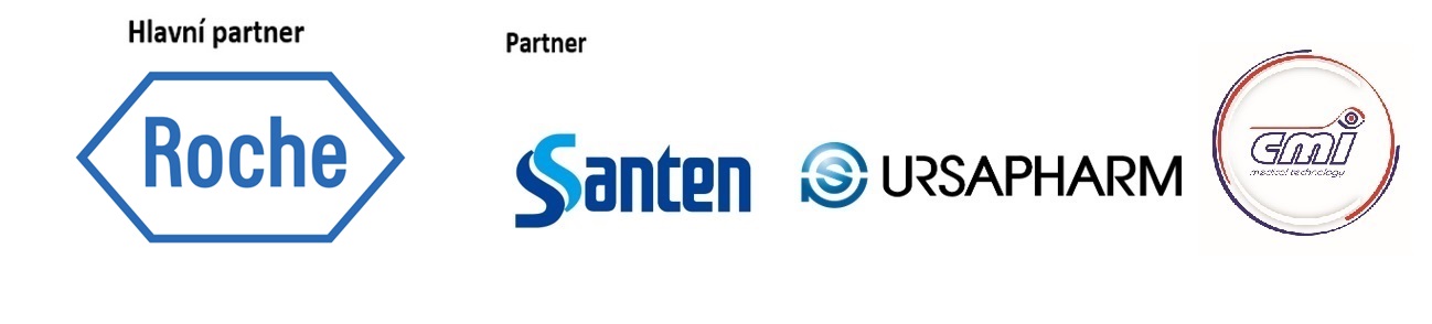 Hlavní partner, Partner Santen, Ursapharma a CMI. 05052025jpg